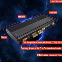 Kualitas Suara Tidak Baik, Cetak Tidak Rapi, Harga Bagus, Speaker Subwoofer Mobil, Amplifier RMS 100W 8 CH, Peak 9800W, Amplifier Mobil 6 Saluran Kelas AB