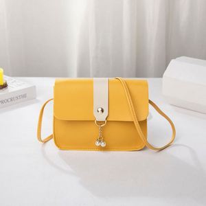 I-0352 New Sweet <b>Bags</b> Lady Pattern Color Matching <b>Crossbody</b> Ladies Mini <b>Bags</b> Leather Shoulder <b>Bag</b> - Product Image 6