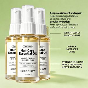 Aceite Esencial para el Cuidado del Cabello OEM, Nutrición Profunda, Reparación, Repone las Cutículas Dañadas, Retiene la Humedad, Proporciona Hidratación - Product Image 3