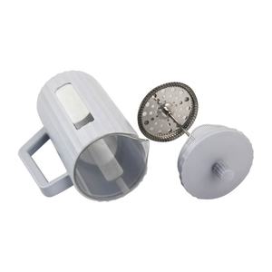 Capacité 350/800/1000 ml, cafetière et théière avec triple filtre, manchon en silicone, presse française en verre borosilicate - Product Image 6