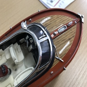 Artisanat en plastique fait à la main avec des modèles de yachts Sunseeker Princess et autres marques de yachts, cadeau de navigation, modèle de <span class=keywords><strong>bateau</strong></span> de yacht Lurssen personnalisé de 30 cm - Product Image 2