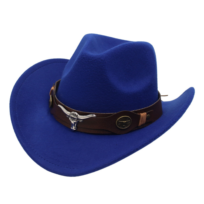 Royal blue (cowboy brown cow)