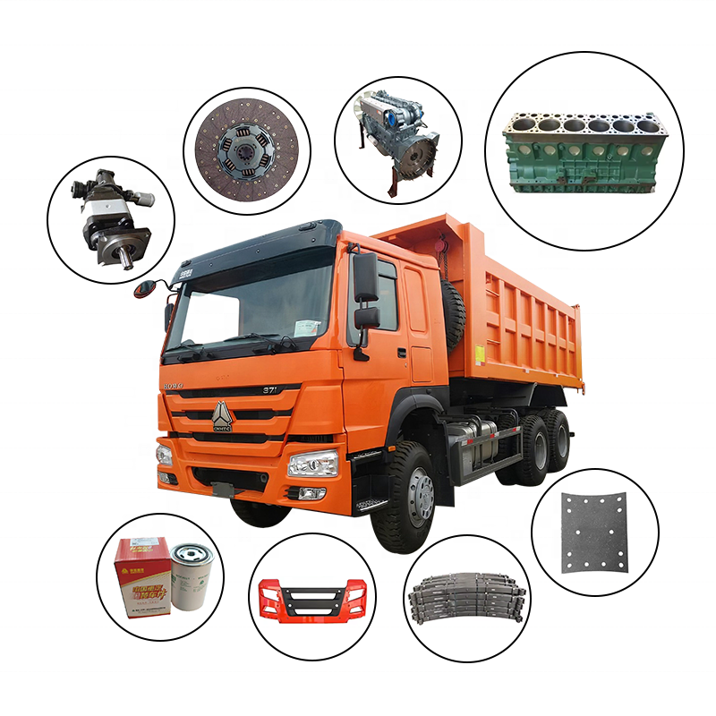 Sinotruk Parts HOWO 371 Dump Truck WD615 Diesel Engine
