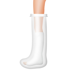 Funda Impermeable <span class=keywords><strong>para</strong></span> Yeso de Pierna Completa <span class=keywords><strong>para</strong></span> Niños, <span class=keywords><strong>para</strong></span> Ducha o Baño, Después de una Cirugía de Pierna, Rodilla o Dedo, <span class=keywords><strong>para</strong></span> Ayudar a Mantener el Yeso Seco - Product Image 1