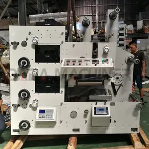 自動バーコードラベルダイカッティングロータリー印刷製造機