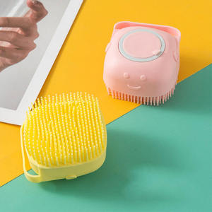 Herramienta de ducha de baño para mascotas 2 en 1 Cepillo de aseo para perros Champú de masaje portátil Cepillo para mascotas para gatos - Product Image 4