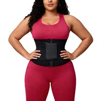 Ceinture de sudation sans couture à maintien ferme pour femme, gaine amincissante pour la taille et le ventre, effet sudation pour la perte de poids
