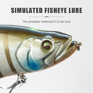 Señuelo de Pesca LUSHAZER Articulado Swimbait Wobbler Hundido 33g Isca Artificial Cebo de Natación para Lobina y Trucha - Product Image 4