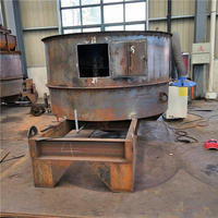 Moulin à sable d'argile automatique avec procédé de moulage par rouleaux et mélangeur de sable brut en acier inoxydable SUS304 pour le traitement chimique