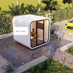 Giá Rẻ Thuyền Biển Bằng Gỗ Nhỏ Trường Container Cọc Gỗ Thủ Công Chưa Hoàn Thành Gỗ Công Nhân Scamp WPC Có Thể Gập Lại Nhà Của Apple Cabin Nhà - Product Image 5