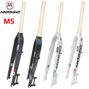 Leo Núi Xe Đạp Ngã Ba Phụ Tùng Xe Đạp <span class=keywords><strong>Mosso</strong></span> 26/27.5/29 Inch Đĩa/V Phanh Cứng Nhắc Xe Đạp Phía Trước Hệ Thống Treo Ngã Ba - Product Image 3