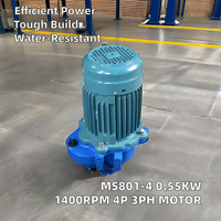 Moteur asynchrone triphasé en acier inoxydable à haute efficacité nouvelle condition spéciale Machine d'aquaculture aérateurs noyau de pompe