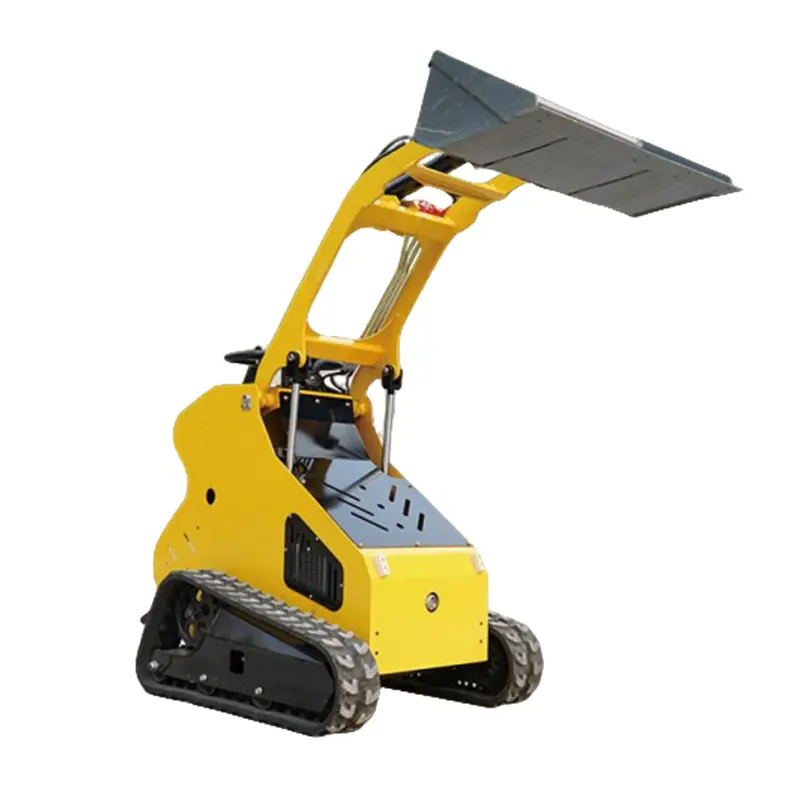 Kova yükleme 250KG 300KG 500KG 600KG 1300KG EPA Mini Skid Steer parça yükleyici için çin satış