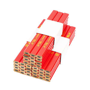 Lápiz <span class=keywords><strong>de</strong></span> Madera Rojo Jumbo <span class=keywords><strong>de</strong></span> 7 Pulgadas, Lápiz Plano <span class=keywords><strong>para</strong></span> Carpintero, <span class=keywords><strong>para</strong></span> Marcar en Talleres Industriales y Construcción - Product Image 1