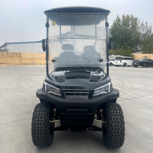Voiturette de <span class=keywords><strong>golf</strong></span> électrique HLD 72V avec benne de chargement, 2 places, <span class=keywords><strong>4</strong></span> roues, batterie au lithium, autonomie de 90 km, certifiée CE, pour usage en parcours et en communauté - Product Image 2