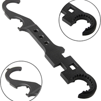 Jeu de clés multifonctionnelles pour le démontage de raccords de tuyauterie extérieure, clé à écrous de qualité DIY pour métriques, outils de plomberie personnalisables OEM