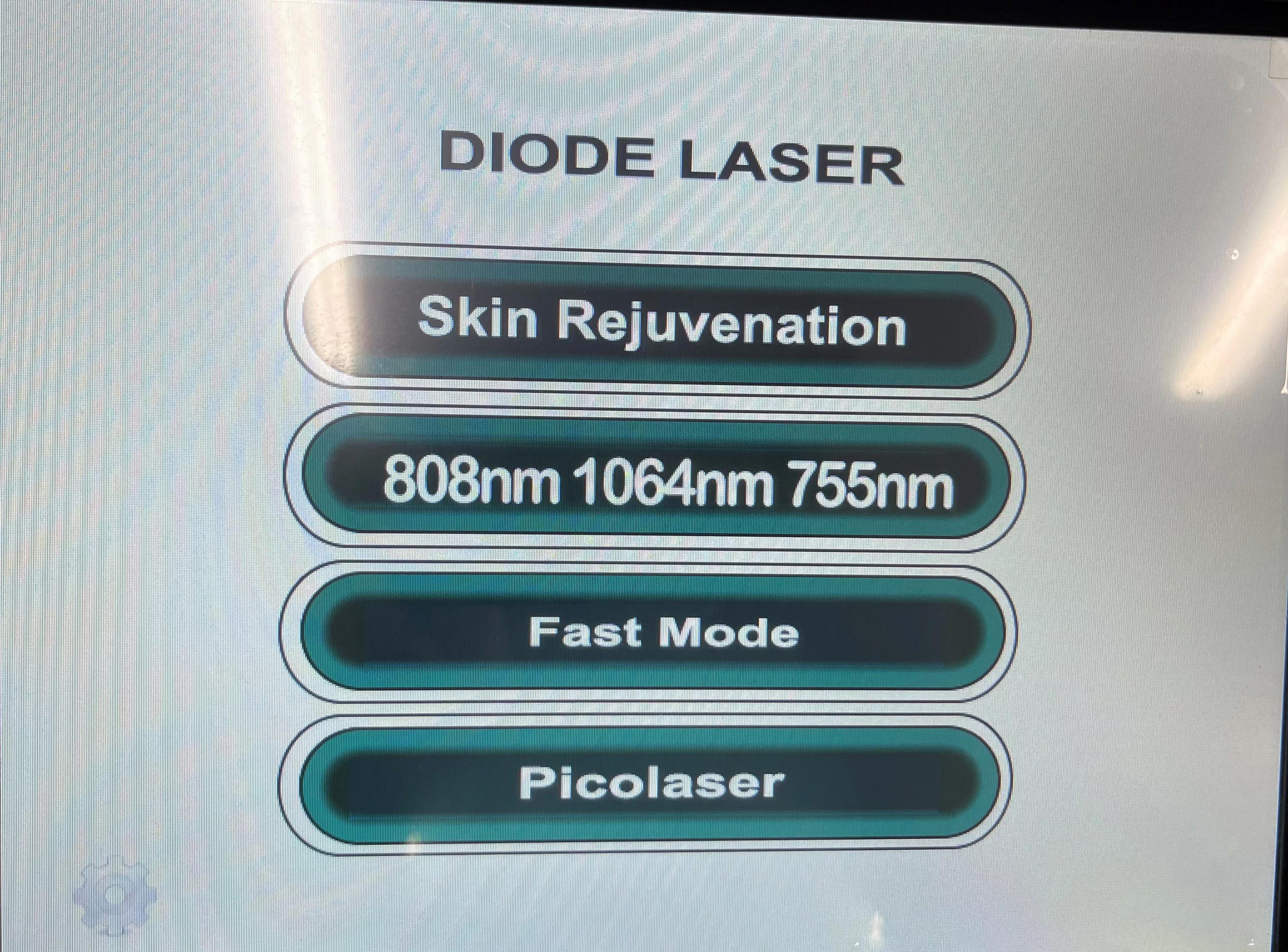 808nm Diode Lasers Hair Removal Machine Picosecond Tech Pico Laser