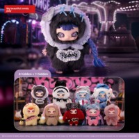 Officiel Big Beautiful Tide Play Girls Generation Série 400% Boîte Mystère en ABS et Peluche, Ensemble de 36 Pièces, Figurine Mignonne pour Décoration de Bureau