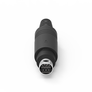 ขั้วต่ออุตสาหกรรมแบบประกอบได้ Industrial Mini Din 10 พิน ตัวผู้ รองรับแรงดันไฟฟ้า 12V รุ่น Nian-Yeong MD-10M1-01 สำหรับเชื่อมต่ออุปกรณ์ไฟฟ้า - Product Image 4