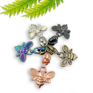 Personnalisé de haute qualité # 5 curseurs de fermeture éclair en nylon et métal, autobloquants, pour vêtements ou sacs à main, placage en alliage de zinc - Product Image 2