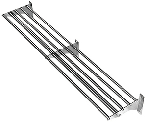 Hanging Stainless Steel Kitchen <strong>Shelf</strong> for <strong>Microwave</strong> and Wall Mount Silver Color Sustainable Detachable Design Factory Price - Product Image 2
