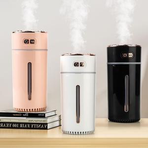 Humidificateur de voiture avec veilleuse colorée, alimenté par USB, portable, de petite taille, pour utilisation en véhicule, fonction de minuterie de 2 à 8 heures - Product Image 2