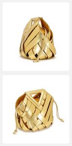 Bolso bandolera con solapa a la moda de nuevo estilo para mujer, gran capacidad, Clip tejido triangular de mano, cierre abierto, poliéster - Product Image 6