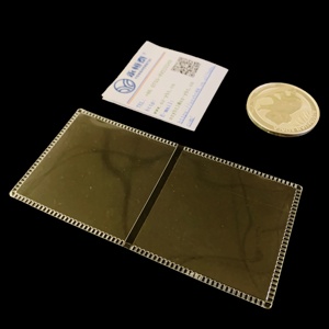 Pochette de protection universelle pour pièces de monnaie PET 2,5x2,5 pouces, compatible NGC PCGS, écologique, sans acide, estampage à chaud, recyclée - Product Image 5
