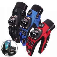 Gants de moto à écran tactile, hiver et été, Motos Luvas Guantes Motocross, équipement de protection, gants de course