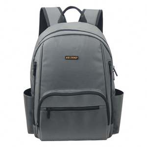 Casual Unisex Student <b>Backpack</b> Fashionable Letter Pattern Custom Logo-Compliant Waterproof Polyester Lining Zipper Closure - Product Image 2