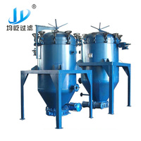 304SS Colza Huile comestible Blanchiment Terre Filtration au charbon actif Pression Filtre à feuilles vertical