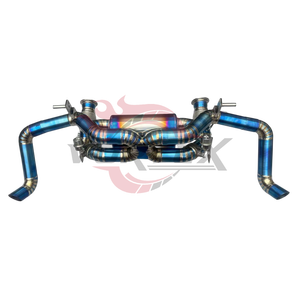 Sistema de Escape Valvetronic Vortex Blue Titanium para Audi R8 V10 5.2L 2024-2025, Kit de Instalación Directa - Product Image 3