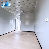 Petite maison mobile de luxe en conteneur Zhongnan maison modulaire préfabriquée maison en conteneur pliable préfabriquée avec toilettes