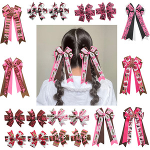 Botas ecuestres con lazo <span class=keywords><strong>Herradura</strong></span> Accesorios para el cabello Niños Niñas Pinzas para el cabello - Product Image 4