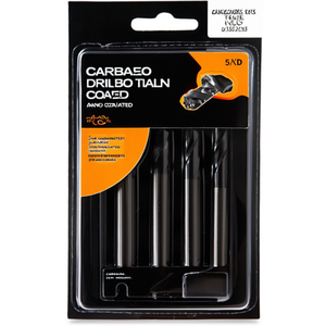 Foret en carbure revêtu de Nano TiAlN 5xD pour l'acier inoxydable et les superalliages - Product Image 2