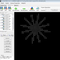 Fushilong 12V/DC Bande LED programmable pour caisson lumineux en tissu SEG, rétroéclairée, animation dynamique, courant constant, pas de pixel 40mm FR