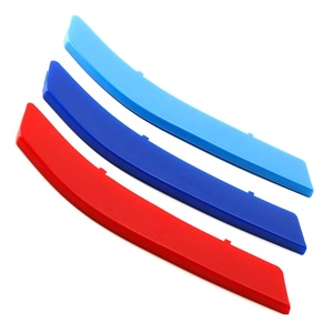 JDMotorsport88 Couvercle de grille avant en ABS tricolore pour <span class=keywords><strong>BMW</strong></span> série 3 coupé E92 <span class=keywords><strong>E93</strong></span> 2010-2013 13 grilles - Product Image 3