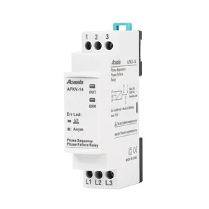 AOASIS AFKV14 380V相序和故障保护继电器电压监测继电器
