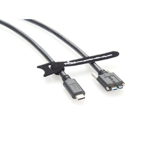 Kabel USB 3.1 Kamera Industri USB-C ke Micro-B dengan Pengunci Sekrup untuk Peralatan Inspeksi Visi Robotik Transfer Data 5Gbps - Product Image 4