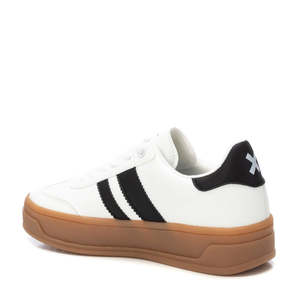 Baskets pour femmes Xti, blanches et noires, à semelle épaisse, chaussures décontractées - Product Image 3