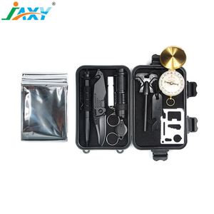 Juego de Herramientas de Supervivencia Profesional Personal Compacto para Exteriores 10 en 1, Equipo de Emergencia Multifuncional para Senderismo y Aventuras - Product Image 2