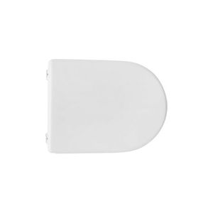 Copriwater Catalano C54 dal Design Europeo Moderno a Forma di V, Sgancio Rapido, Materiale MDF e UF per Uso Bagno - Product Image 1