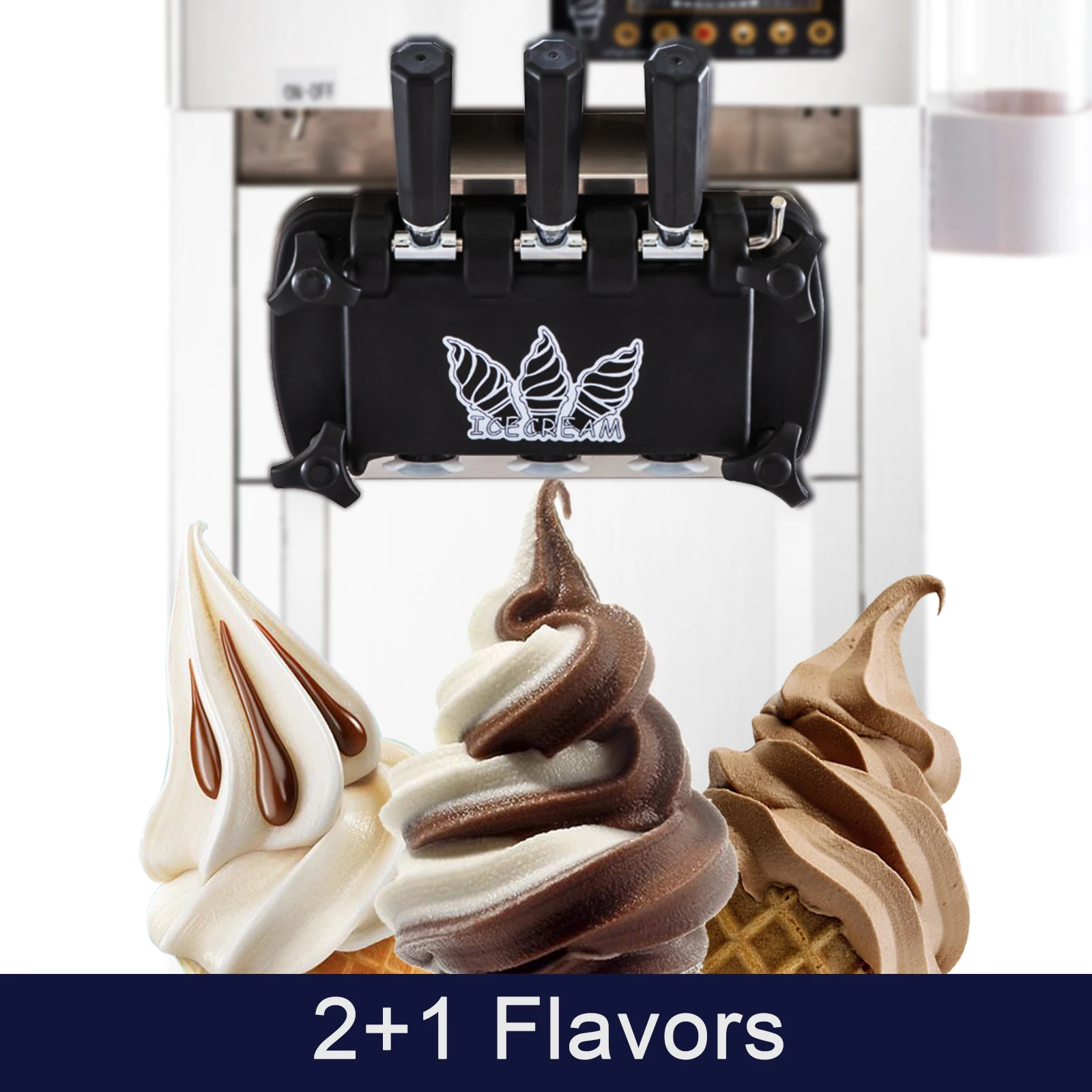 Liquid Nitrogen Ice Cream Machine Automatic