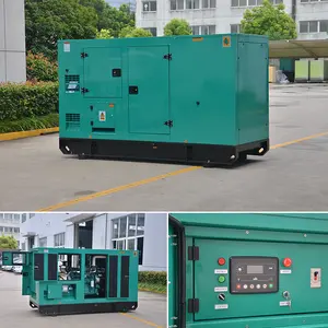 Generator Super Sunyi 75kva, Set Generator Penutup 60kw dengan Cummins Suzgenset 75 Kva