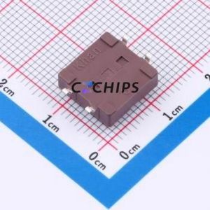 TSB12311-050D532DH-R0800 Tactile Switch SMD-4P,11.7x11.5mm Switch Single Pole Single Throw Round Button 2.8N 11.7mm - Product Image 2