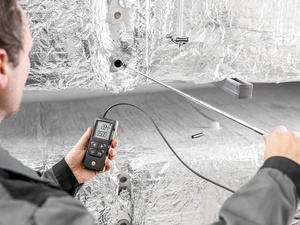 Anémomètre numérique à fil chauffant Testo 425 avec connexion à l'application 0563 0425 Anémomètre numérique - Product Image 4
