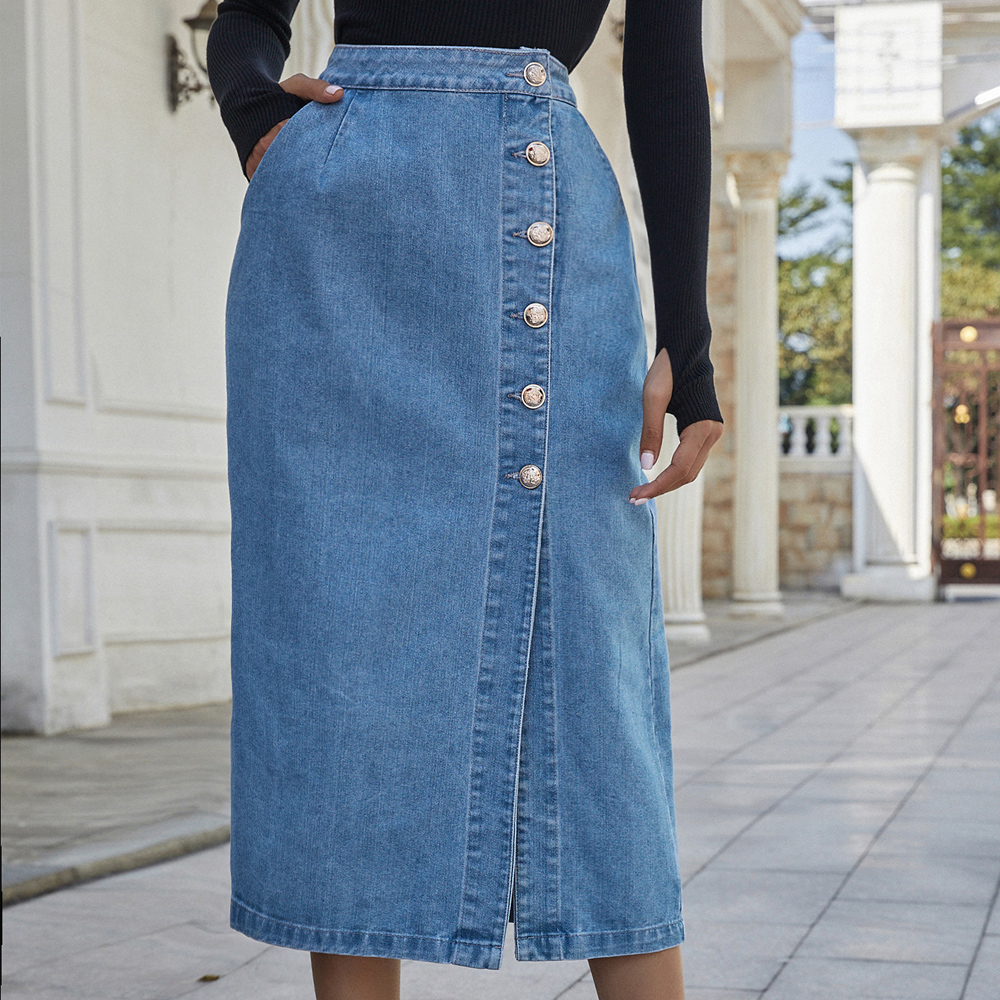 Shop Our Long Denim Skirts Stylish Durable Solutions