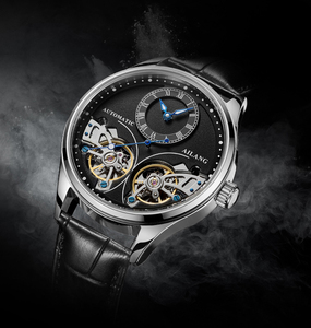AILANG 8822 Brand Men Automatic <strong>Mechanical</strong> Watches Double Tourbillon Leather Waterproof Steampunk Watches Mens Skeleton <strong>Clock</strong> - Product Image 4
