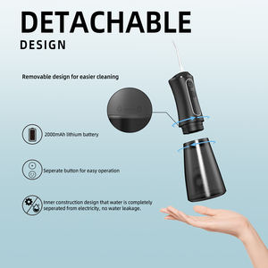 IPX7 Smart DIY <span class=keywords><strong>Dental</strong></span> boca puntas retráctiles reemplazo extraíble pulso diente sin ruido desmontable modo inferior cuidado bucal limpio - Product Image 3