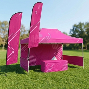 Gazebo Industriale Commerciale 10x20 (3x6) con Pareti Laterali per il Mercato Europeo, Tenda per Fiere, Gazebo Pieghevole Pop-up da Esterno - Product Image 1